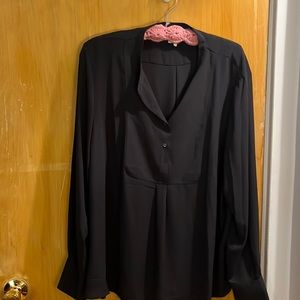 Lark & Ro Long Sleeve Women’s Black Tunic XXL 16/18 Plus Size Perfect